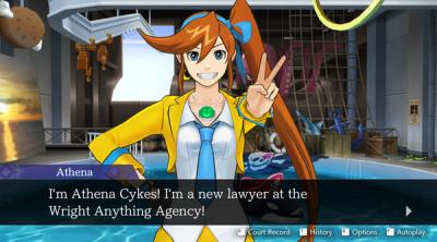 Screenshot of Apollo Justice Ace Attorney Trilogy