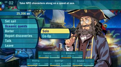 Screenshot of Etrian Odyssey III HD
