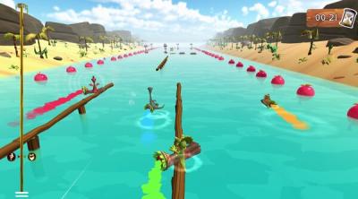 Screenshot of Gigantosaurus: Dino Sports
