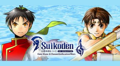 Logo of Suikoden I&II HD Remaster Gate Rune and Dunan Unification...