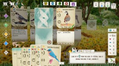 Screenshot of Wingspan: The Board Game
